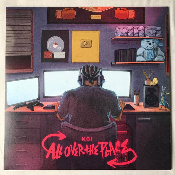 KSI ‎– All Over The Place - New LP Record BMG/RBC Europe Import Red Vinyl - Hip Hop / Trap / Grime - Shuga Records