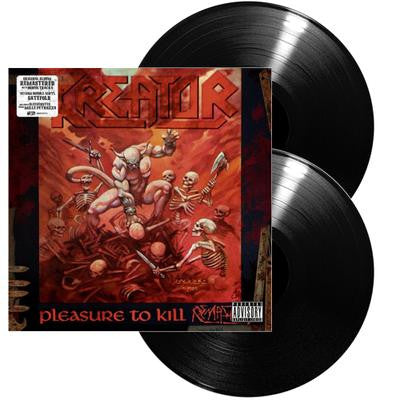 Kreator - Pleasure to Kill (1986) - New Vinyl Record 2017 Noise 3-LP 180Gram Gatefold Remaster with Bonus Tracks - Trash Metal - Shuga Records