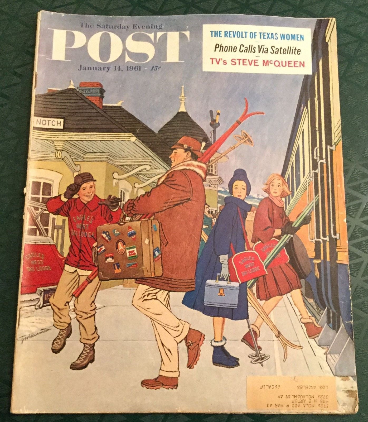The Saturday Evening Post (January 14, 1961 Issue) - Vintage Magazine
