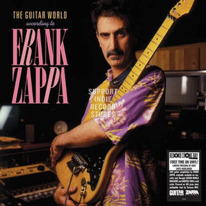 Frank Zappa - The Guitar World According To Frank Zappa - New LP 2019 UMe RSD First Release on 180gram Audiophile Clear Vinyl - Rock