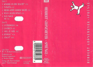 Herbert Grönemeyer – Sprünge - Used Cassette Tape EMI 1986 Germany - Rock