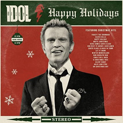 Billy Idol – Happy Holidays - New LP Record 2021 Dark Horse White Vinyl - Holiday / Christmas