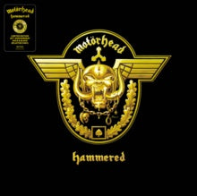 Motörhead – Hammered (2002) - New LP Record 2022 BMG Europe Yellow & Black Splatter Vinyl - Metal / Rock