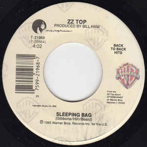 ZZ Top - Sleeping Bag / Rough Boy - VG+ 7 ZZ Top - Sleeping Bag / Rough Boy - VG+ 7