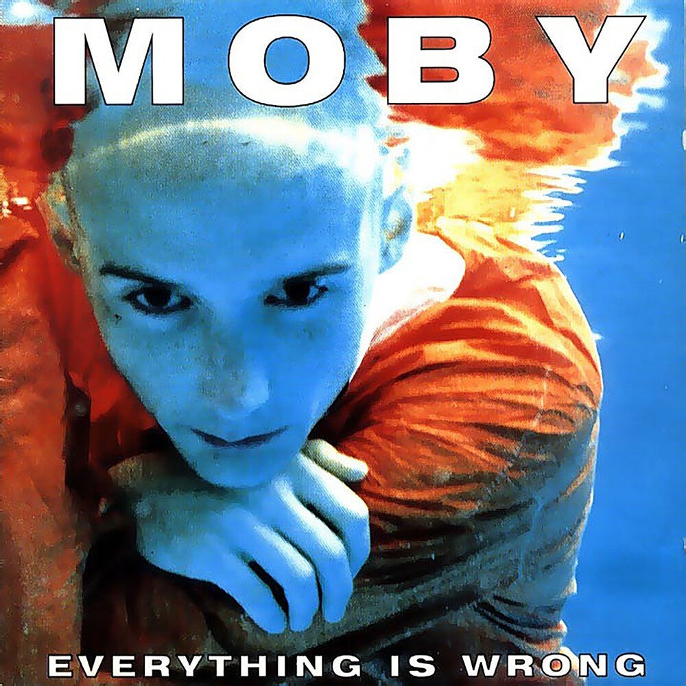 Moby - Everything Is Wrong (1995) - New LP Record 2022 D.E.F. Europe Light Blue Vinyl - Electronic / Pop