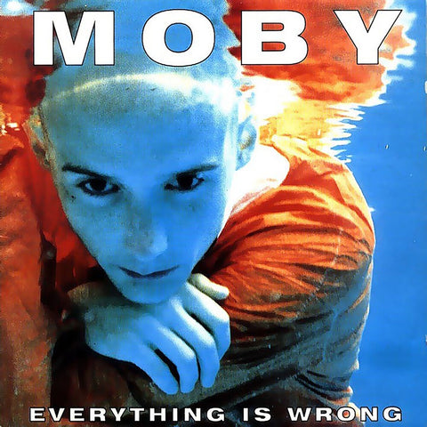 Moby - Everything Is Wrong (1995) - New LP Record 2022 D.E.F. Europe Light Blue Vinyl - Electronic / Pop