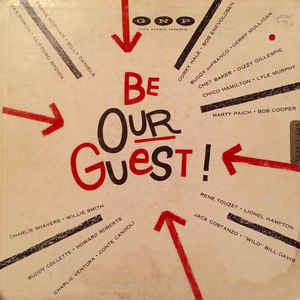 Dizzy Gillespie/Clifford Brown/Marty Paich/Chet Baker/Max Roach - Be Our Guest - VG 1955 Mono USA Original Press - Jazz