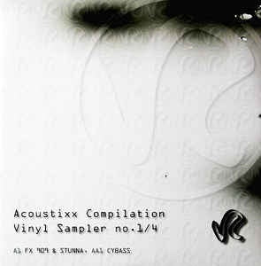 FX 909 & Stunna / Cybass ‎– Acoustixx Compilation Vinyl Sampler No. 1/4 - Mint 12" Single Record - 2009 UK Vibez Vinyl - Drum n Bass - Shuga Records