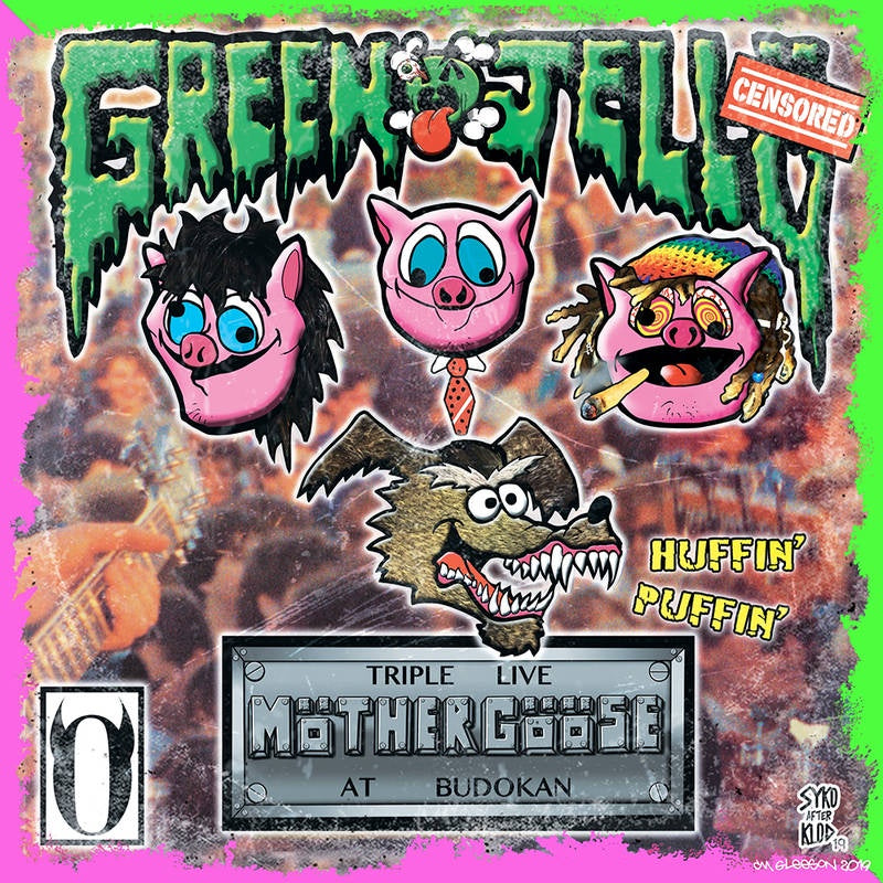 Green Jelly - Triple Live Mother Goose At Budokan - New LP Record Store Day 2020 Say-10 Vinyl - Punk