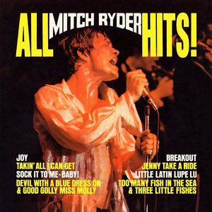 Mitch Ryder – All Mitch Ryder Hits! (1967) - New LP Record 2011 Friday Music Vinyl - Rock / Garage Rock