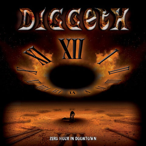 Diggeth – Zero Hour In Doomtown - New LP Record 2023 Metallic Copper Vinyl & Download - Heavy Metal