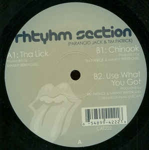 Rhythm Section ‎– Tha Lick - New 12" Single 2002 Catalyst Vinyl - Chicago Tech House