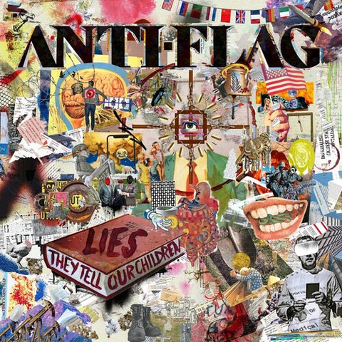 Anti-Flag – Lies They Tell Our Children - New LP Record 2022 Spinefarm Europe Off White Vinyl - Rock