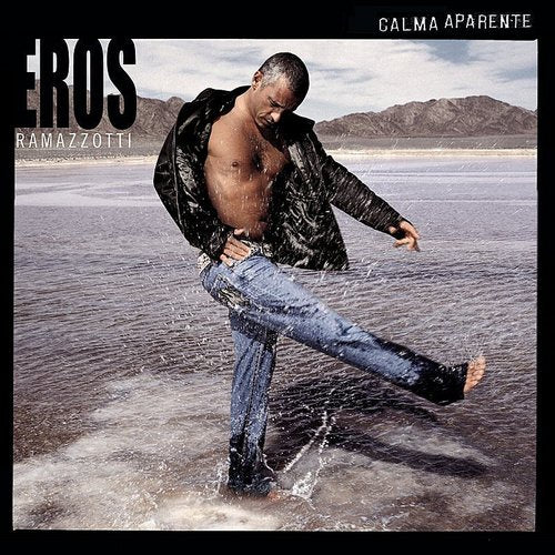 Eros Ramazzotti ‎– Calma Apparente (2005) - New 2 LP Record 2022 Sony Europe Blue Vinyl - Rock / Latin Pop - Shuga Records