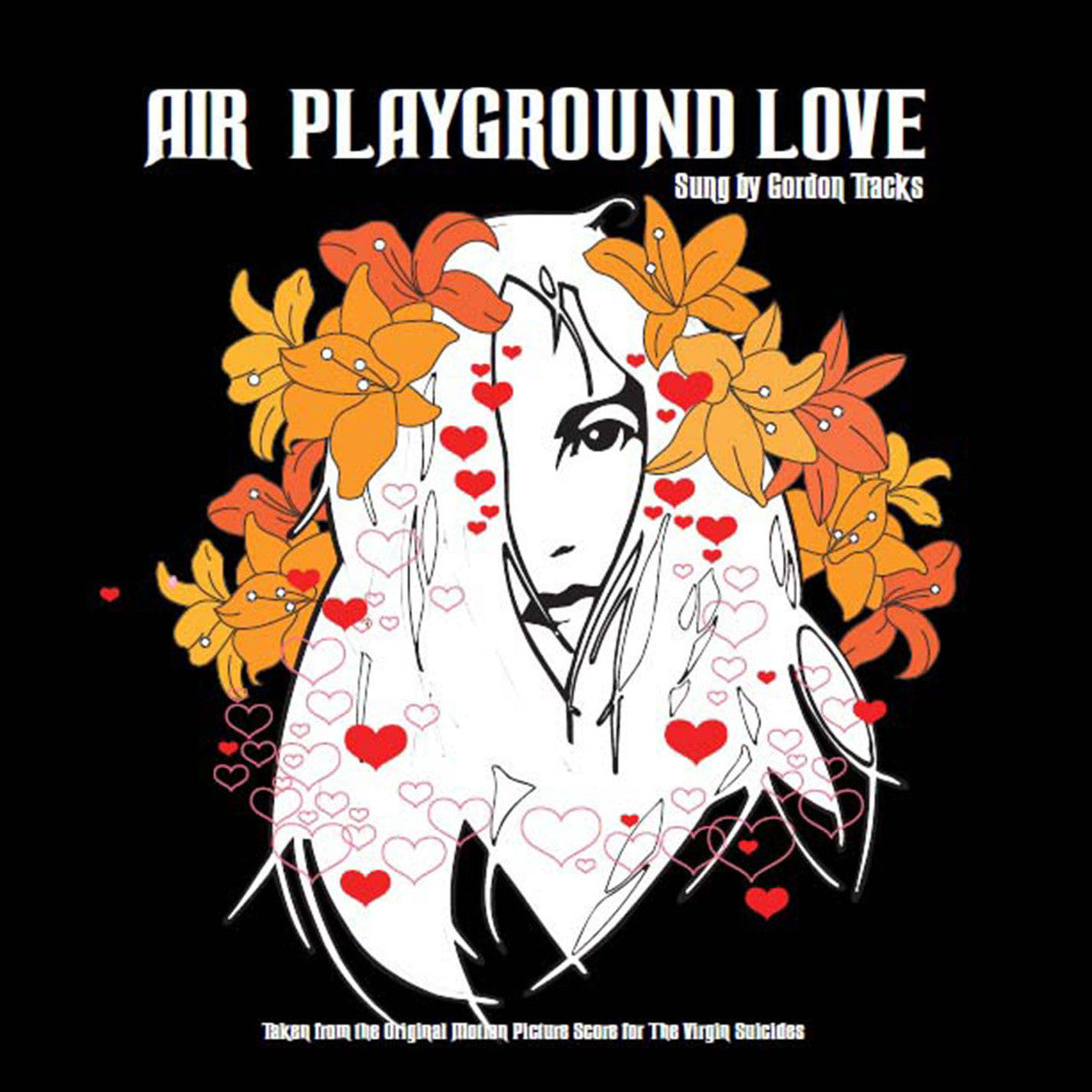 Air / Gordon Tracks - Playground Love - New Vinyl Record 2015 RSD Exlcusive 7" on Orange Vinyl