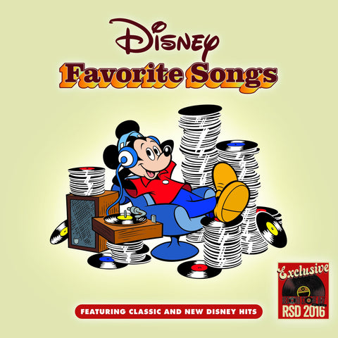 Various / Disney - Favorite Songs - New Vinyl Record 2016 Disney Record Store Day Pressing, Limited to 5000