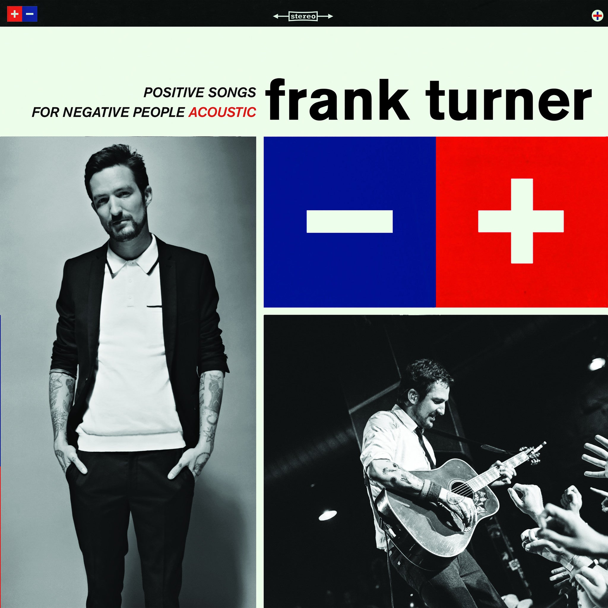 Frank Turner - Positive Songs for Negative People (Acoustic) - New Vinyl Record 2016 Interscope Record Store Day 140 Gram Vinyl, Limited to 3000