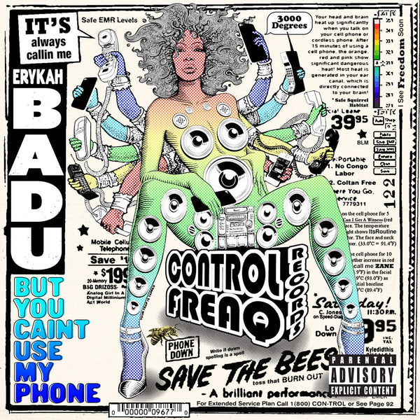 Erykah Badu - But You Caint Use My Phone (2015) - New LP Record 2022 Motown Purple Vinyl - Funk / Soul - Shuga Records