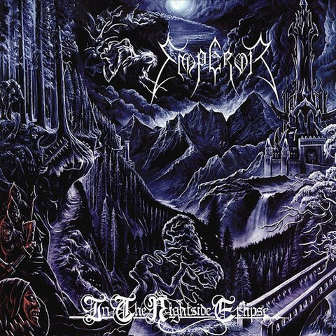Emperor – In The Nightside Eclipse (1994) - New LP Record 2022 Europe White/Blue Swirl Vinyl - Metal / Rock