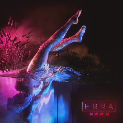 Erra - Neon (2018) - New LP Record 2023 Sumerian Europe Neon Violet & Baby Blue Split With Black & White Splatter Vinyl - Metal - Shuga Records