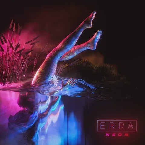 Erra - Neon (2018) - New LP Record 2023 Sumerian Europe Neon Violet & Baby Blue Split With Black & White Splatter Vinyl - Metal