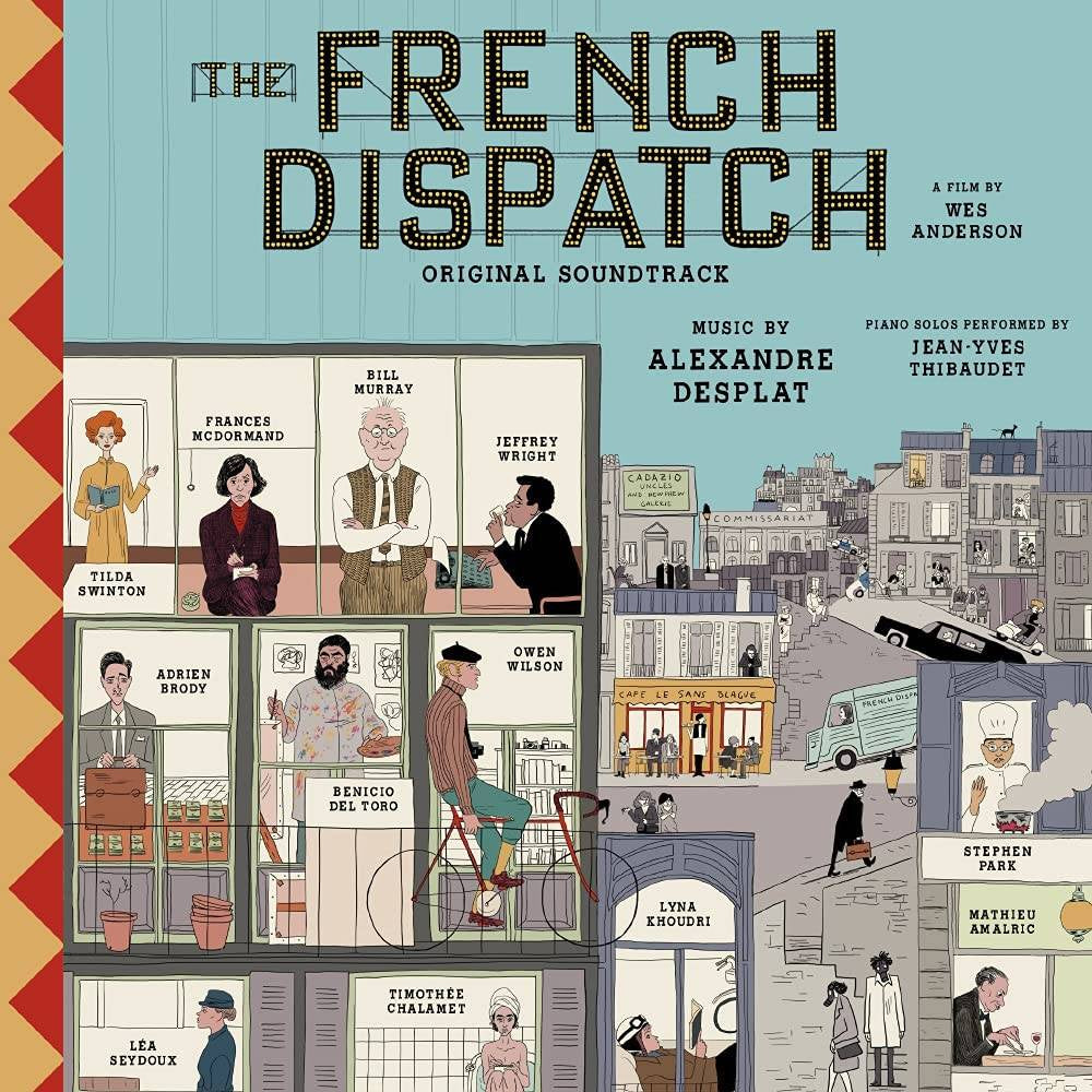 Alexandre Desplat – The French Dispatch - New LP 2022 ABKCO Europe Vinyl - Soundtrack - Shuga Records