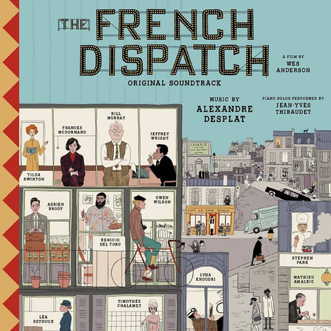 Alexandre Desplat – The French Dispatch - New LP 2022 ABKCO Europe Vinyl - Soundtrack