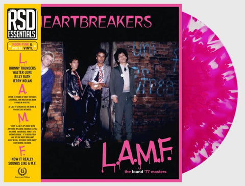Heartbreakers – L.A.M.F. - The Found '77 Masters (1977) - New LP Record 2022 Jungle Europe Pink & White Splatter Vinyl - Rock / Punk
