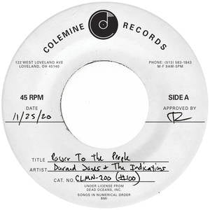 Durand Jones & The Indications - Power To The People - New 7" Single Record Store Day 2022 Colemine Vinyl - Soul
