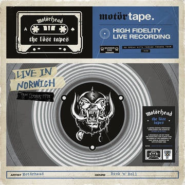 Motorhead - The Lost Tapes Vol. 2 (Live In Norwich 1998) - New 2 LP Record Store Day 2022 BMG RSD Murder One Blue Vinyl - Hard Rock / Metal / Rock & Roll - Shuga Records