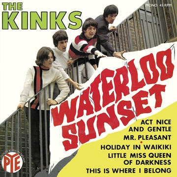 The Kinks - Waterloo Sunset EP (1967)  - New EP Record Store Day June 2022 BMG Yellow Vinyl - Rock & Roll