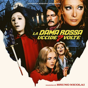 Bruno Nicolai -  La Dama Rossa Uccide Sette Volte (The Red Queen Kills Seven Times) - New 2 LP Record Store Day 2022 CAM Sugar Decca RSD Vinyl - Sountrack