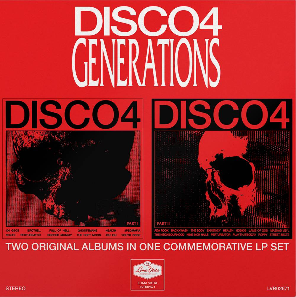 HEALTH – DISCO4 Generations - New 2 LP Record 2022 Loma Vista White Vinyl - Electronic