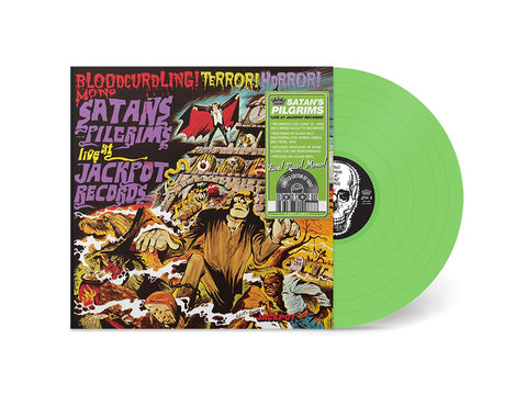 Satan's Pilgrims – Live at Jackpot Records - New LP Record Store Day 2022 Jackpot Green Vinyl - Garage Rock / Surf