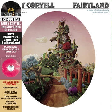 Larry Coryell - Fairyland (1971) - New LP Record Store Day 2022 Culture Factory RSD Pink & White Vinyl - Jazz