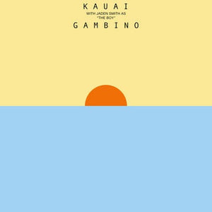 Childish Gambino & Jaden Smith - Kauai (2014) - Mint- LP Record Store Day 2022 mcDJ AWAL RSD Blue Yellow Split Vinyl - Hip Hop - Shuga Records