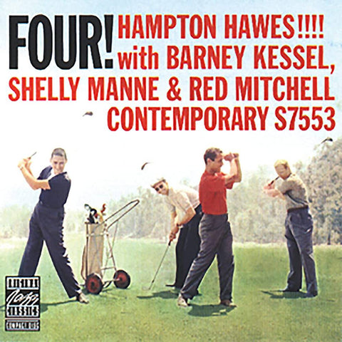Hampton Hawes !!!! With Barney Kessel, Shelly Manne & Red Mitchell – Four! (1958) - New LP Record 2022 Contemporary Vinyl - Jazz / Bop