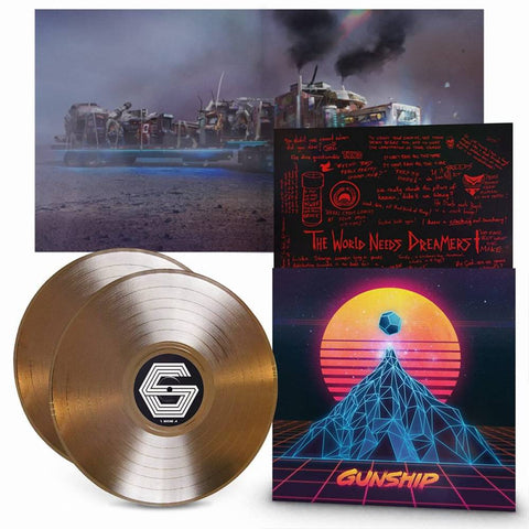 GUNSHIP – Gunship (2015) - New 2 LP Record 2022 Horsie In The Hedge Gold Vinyl - Electronic / Synth