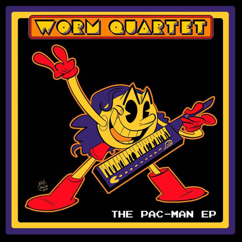 Worm Quartet – The Pac-Man EP - New LP Record 2022 Needlejuice Vinyl - Electronic / Rock / Pop