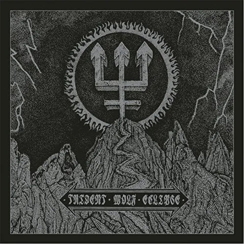 Watain – Trident Wolf Eclipse (2018) - New LP Record 2023 Versity Rights Silver and White Marbled Vinyl - Black Metal