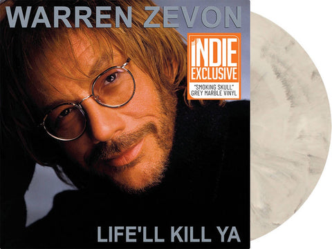 Warren Zevon – Life'll Kill Ya (1999) - New LP Record 2023 Ship To Shore Indie Exclusive Grey Marble  Vinyl - Folk Rock / Acoustic