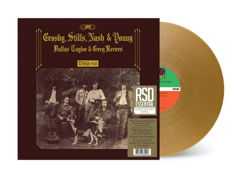 Crosby, Stills, Nash & Young – Déjà Vu (1970) - New LP Record 2022 Atlantic Europe Gold Nugget Vinyl - Folk Rock / Classic Rock