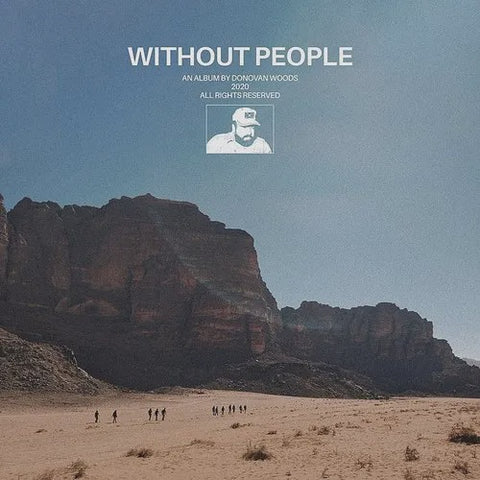 Donovan Woods - Without People - New LP Record 2023 Meant Well Blue Vinyl - Country / Folk