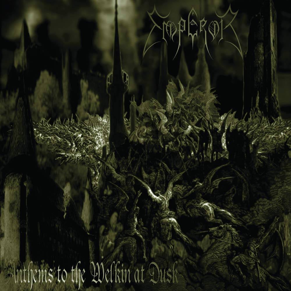 Emperor – Anthems To The Welkin At Dusk (1997) - New LP Record 2022 Candlelight Europe Black/White/Green Swirl Vinyl - Metal / Rock - Shuga Records
