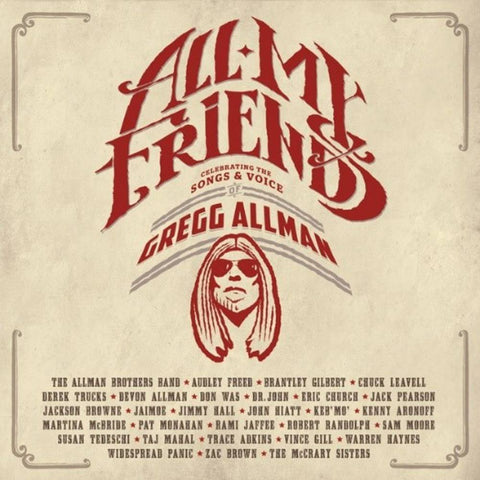 Gregg Allman – All My Friends Celebrating The Songs & Voice Of Gregg Allman (2014) - New 4 LP Record Box Set 2022 Rounder Black Vinyl - Rock / Southern Rock