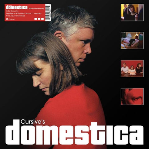Cursive - Cursive's Domestica (2000) - New LP Record 2022 15 Passenger Europe Red/Black Vinyl & 7" - Indie Rock / Rock