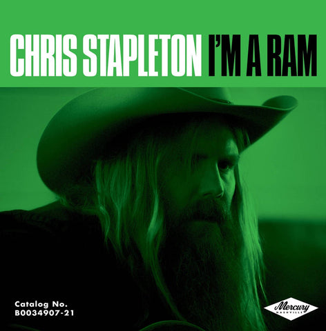 Chris Stapleton - I'm A Ram - New 7" Single 2022 Mercury Nashville Vinyl - Country