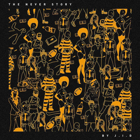 J.I.D – The Never Story (2017) - New LP Record 2023 Dreamville Vinyl - Hip Hop
