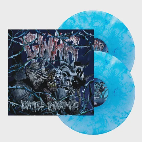 GWAR - Battle Maximus (10th Anniversary Edition) - New 2 LP Record 2023 Pit Crystal Blue With Dark Blue Swirl Vinyl - Metal / Thrash - Shuga Records
