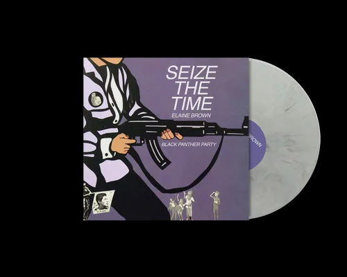 Elaine Brown - Seize The Time (1969) - Black Panther Party - New LP Record 2024 Vault White Marble Vinyl - Jazz / Soul-Jazz / Poetry / Political - Shuga Records